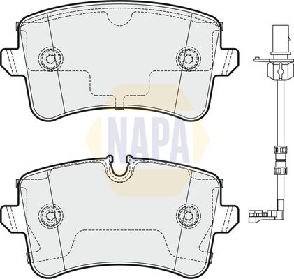 Napa NBP1536 Brake Pad Set, disc brake - 1