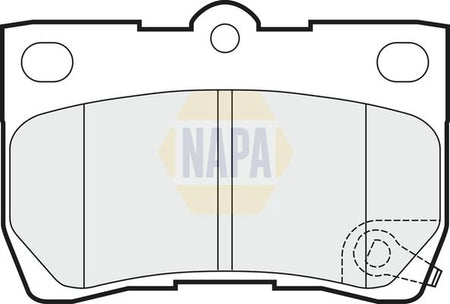 Napa NBP1579 Brake Pad Set, disc brake - 1