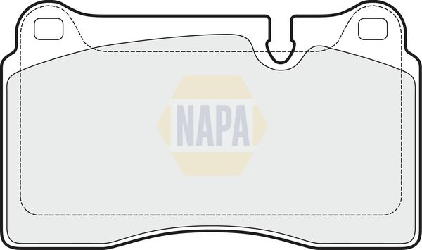 Napa NBP1582 Brake Pad Set, disc brake - 1