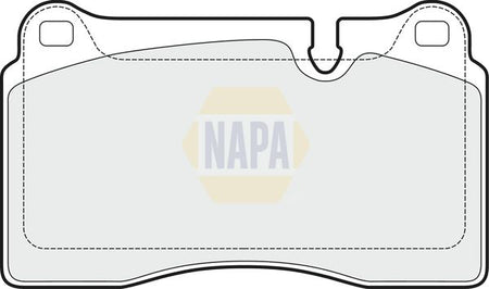 Napa NBP1582 Brake Pad Set, disc brake - 1
