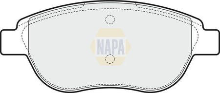 Napa NBP1583 Brake Pad Set, disc brake - 1