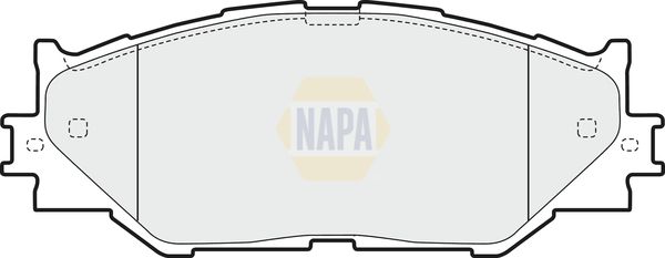 Napa NBP1587 Brake Pad Set, disc brake - 1