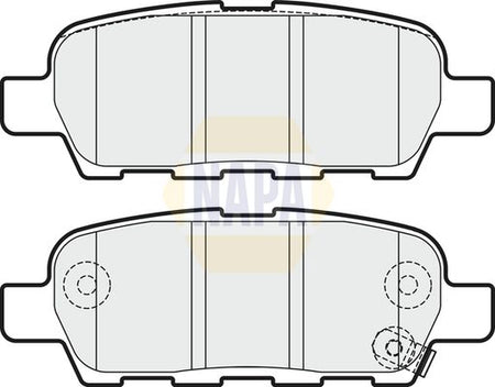 Napa NBP1600 Brake Pad Set, disc brake - 1