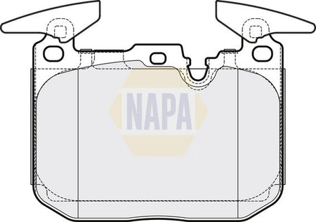 Napa NBP1608 Brake Pad Set, disc brake - 1