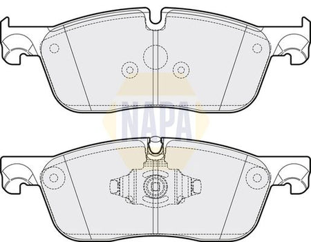 Napa NBP1632 Brake Pad Set, disc brake - 1