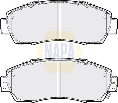 Napa NBP1633 Brake Pad Set, disc brake - 1