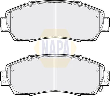Napa NBP1633 Brake Pad Set, disc brake - 1