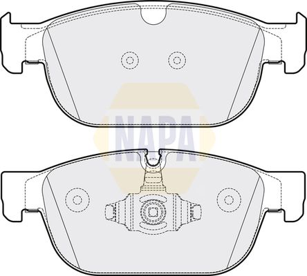 Napa NBP1634 Brake Pad Set, disc brake - 1