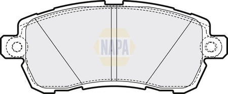 Napa NBP1639 Brake Pad Set, disc brake - 1