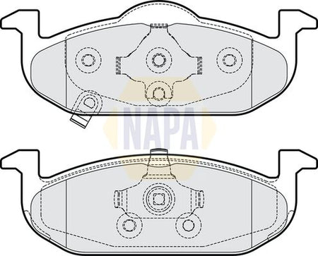Napa NBP1642 Brake Pad Set, disc brake - 1