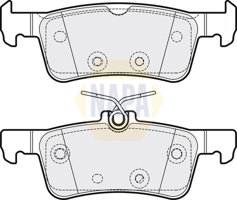 Napa NBP1644 Brake Pad Set, disc brake - 1