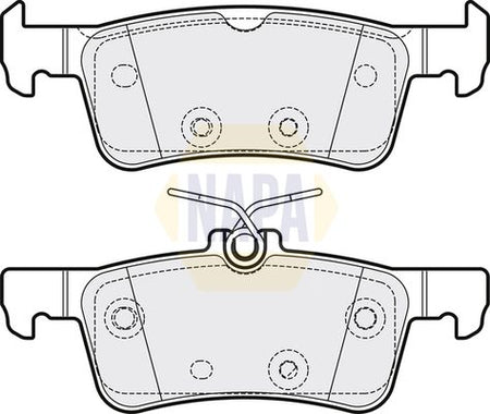 Napa NBP1644 Brake Pad Set, disc brake - 1