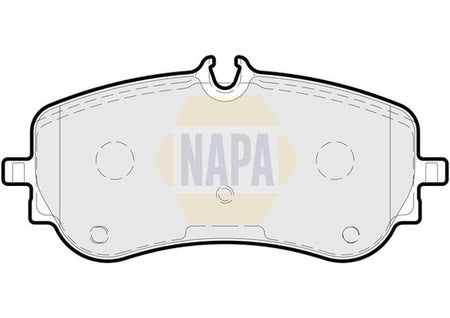 Napa NBP1648 Brake Pad Set, disc brake - 1