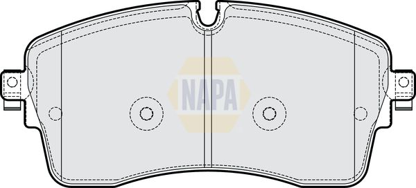 Napa NBP1654 Brake Pad Set, disc brake - 1