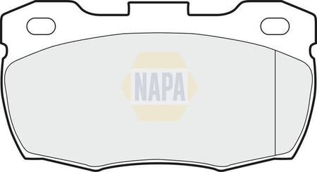 Napa NBP1657 Brake Pad Set, disc brake - 1