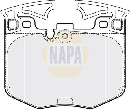 Napa NBP1668 Brake Pad Set, disc brake - 1