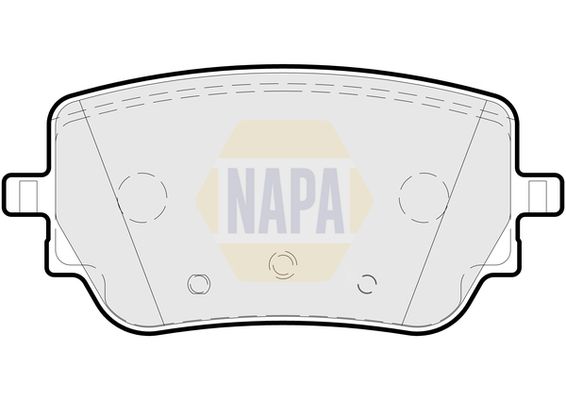Napa NBP1679 Brake Pad Set, disc brake - 1