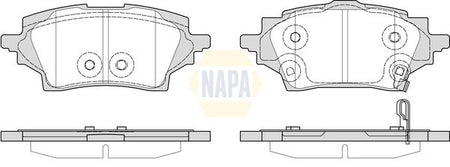 Napa NBP1685 Brake Pad Set, disc brake - 1