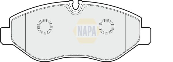 Napa NBP1696 Brake Pad Set, disc brake - 1