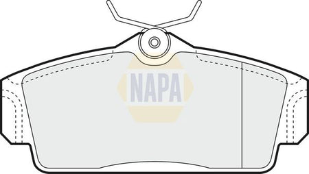 Napa NBP1708 Brake Pad Set, disc brake - 1
