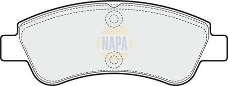 Napa NBP1710 Brake Pad Set, disc brake - 1