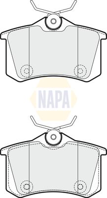 Napa NBP1712 Brake Pad Set, disc brake - 1