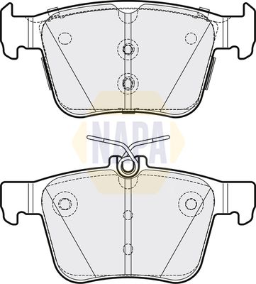 Napa NBP1713 Brake Pad Set, disc brake - 1