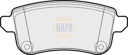 Napa NBP1717 Brake Pad Set, disc brake - 1