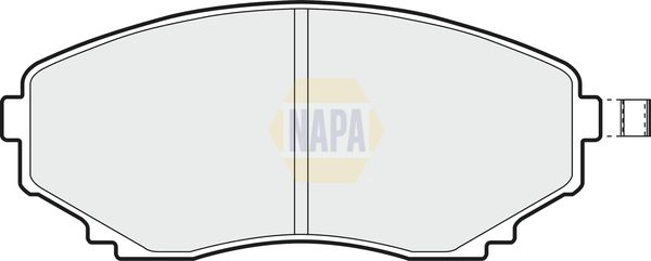 Napa NBP1718 Brake Pad Set, disc brake - 1