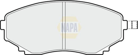 Napa NBP1718 Brake Pad Set, disc brake - 1