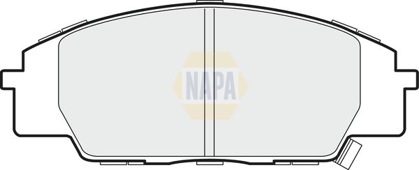 Napa NBP1724 Brake Pad Set, disc brake - 1