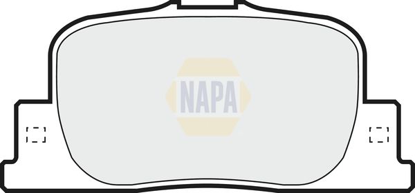 Napa NBP1731 Brake Pad Set, disc brake - 1