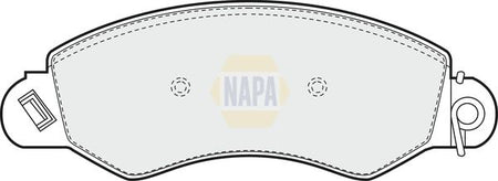 Napa NBP1747 Brake Pad Set, disc brake - 1