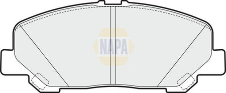 Napa NBP1752 Brake Pad Set, disc brake - 1