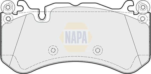Napa NBP1755 Brake Pad Set, disc brake - 1