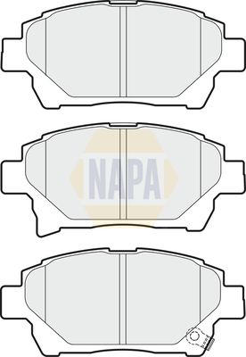 Napa NBP1761 Brake Pad Set, disc brake - 1