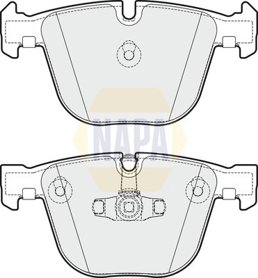 Napa NBP1767 Brake Pad Set, disc brake - 1