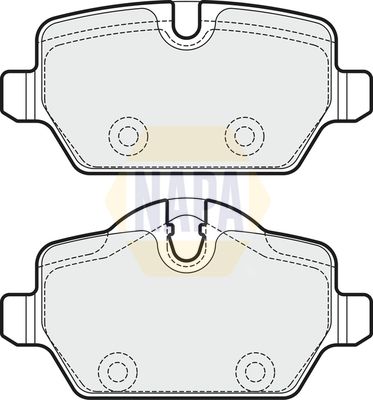 Napa NBP1769 Brake Pad Set, disc brake - 1