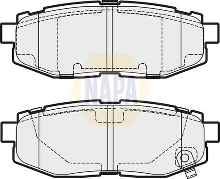 Napa NBP1773 Brake Pad Set, disc brake - 1