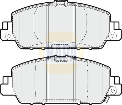 Napa NBP1776 Brake Pad Set, disc brake - 1