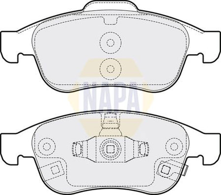 Napa NBP1782 Brake Pad Set, disc brake - 1