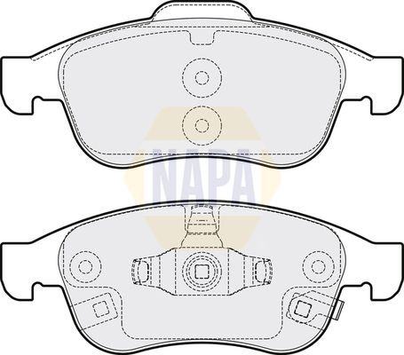 Napa NBP1782 Brake Pad Set, disc brake - 1