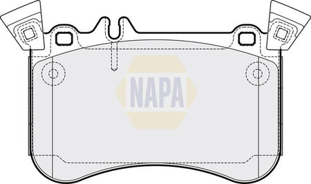 Napa NBP1786 Brake Pad Set, disc brake - 1