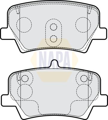 Napa NBP1801 Brake Pad Set, disc brake - 1
