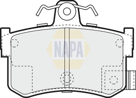 Napa NBP1805 Brake Pad Set, disc brake - 1