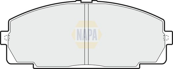 Napa NBP1806 Brake Pad Set, disc brake - 1