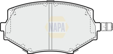 Napa NBP1809 Brake Pad Set, disc brake - 1