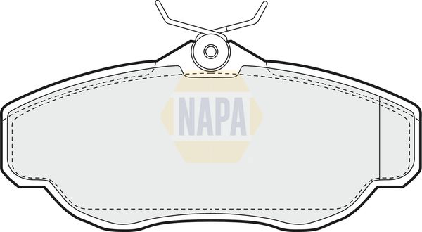 Napa NBP1810 Brake Pad Set, disc brake - 1