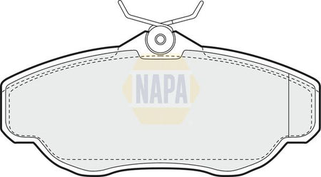 Napa NBP1810 Brake Pad Set, disc brake - 1