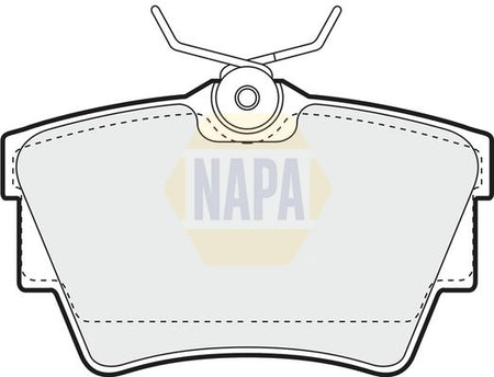Napa NBP1814 Brake Pad Set, disc brake - 1